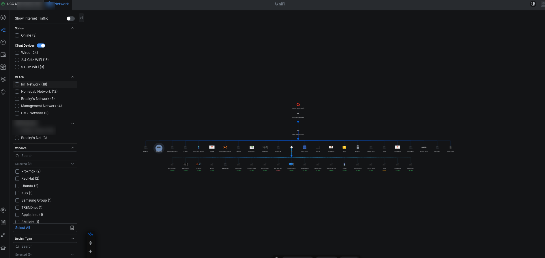 UniFi / network segmentation